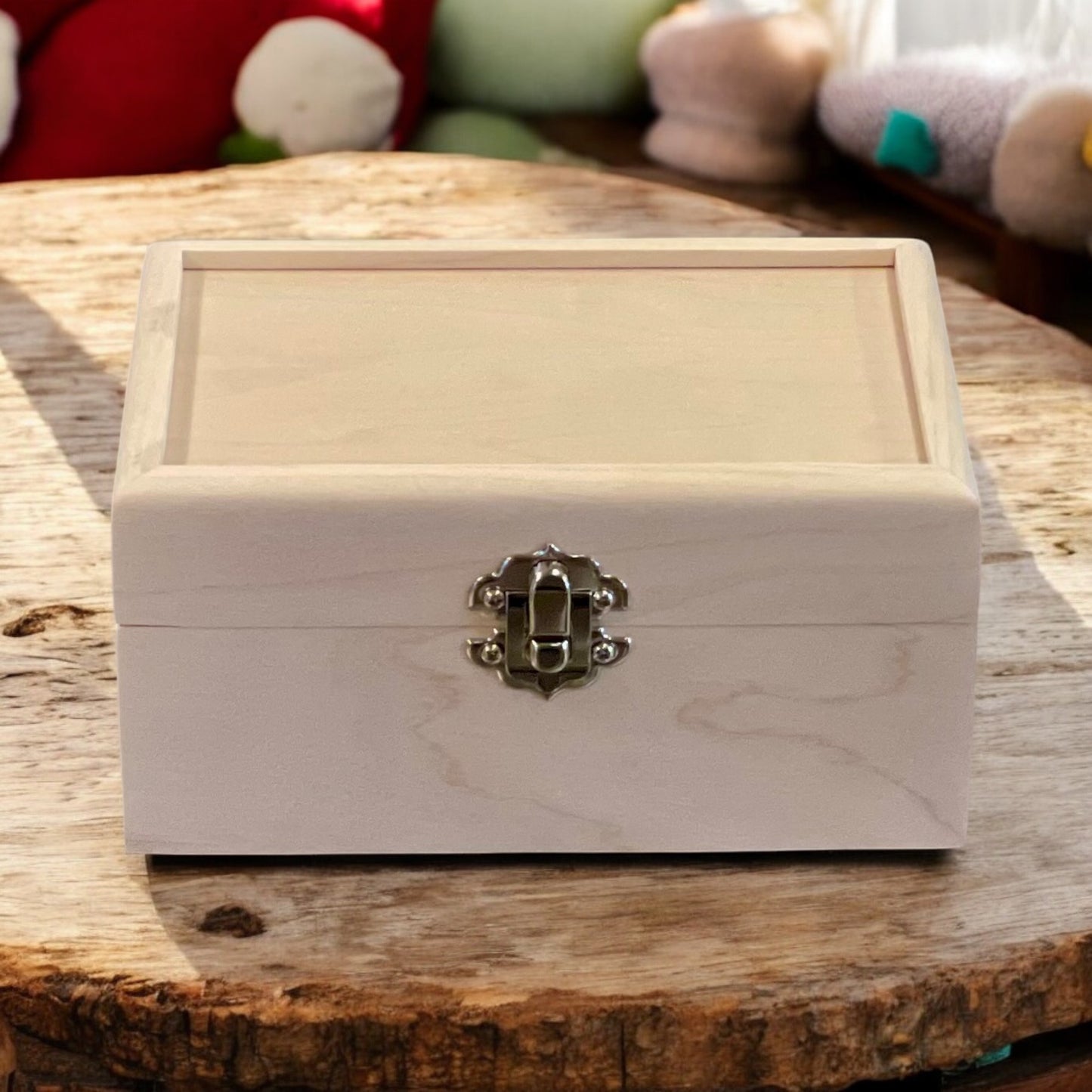 Small Trinket Box Personalized Gift Box Small Wood Box with Lid Unfinished Small Wood Box Mini Keepsake Box Jewelry Box Small Jewelry Box