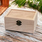 Small Wood Box with Lid Unfinished Small Wood Box Mini Keepsake Box Jewelry Box Small Trinket Box Personalized Gift Box Small Jewelry Box