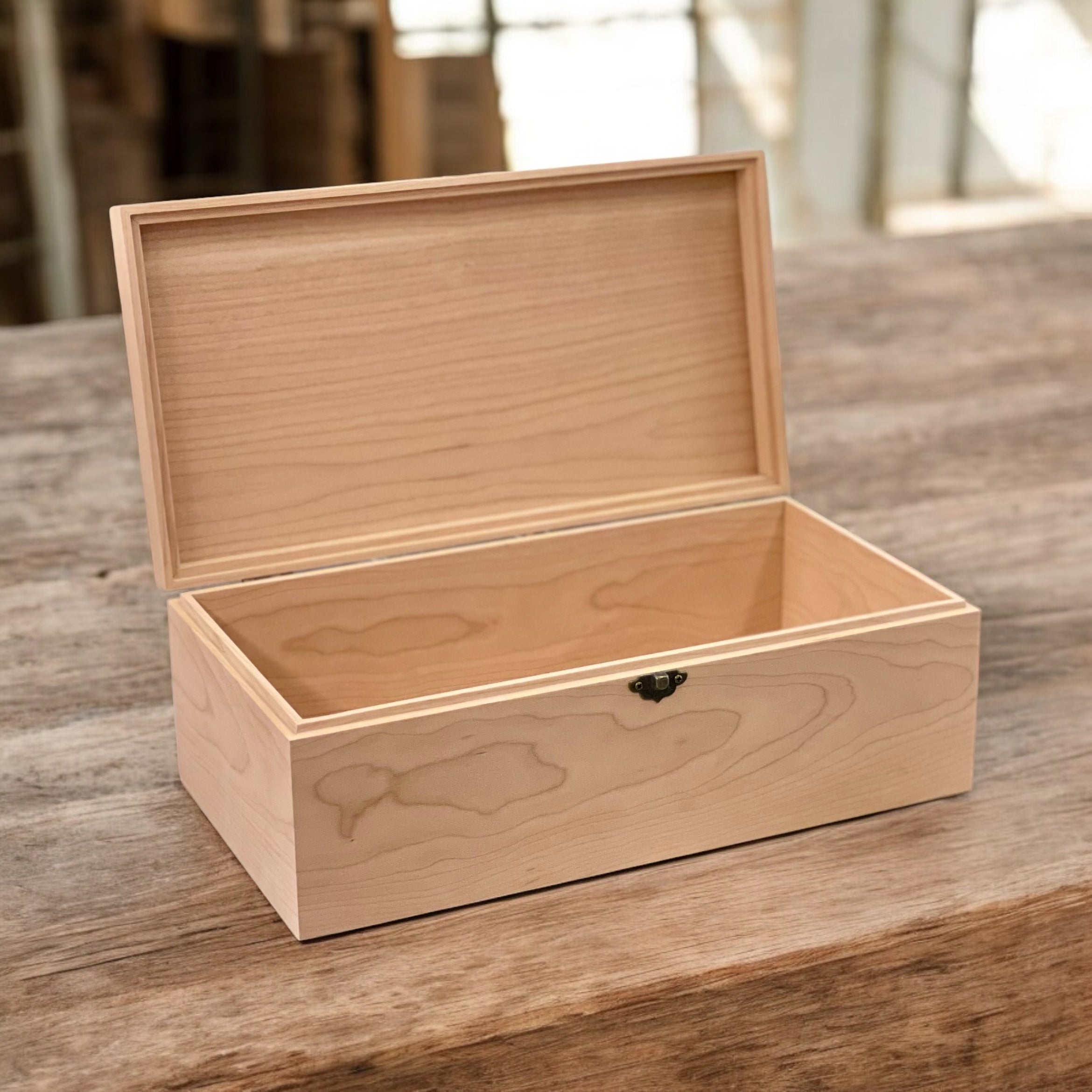 Sewing box with personal engraving / wooden box with engraving offers / wooden box / wooden chest / sewing box / wine box / storage box