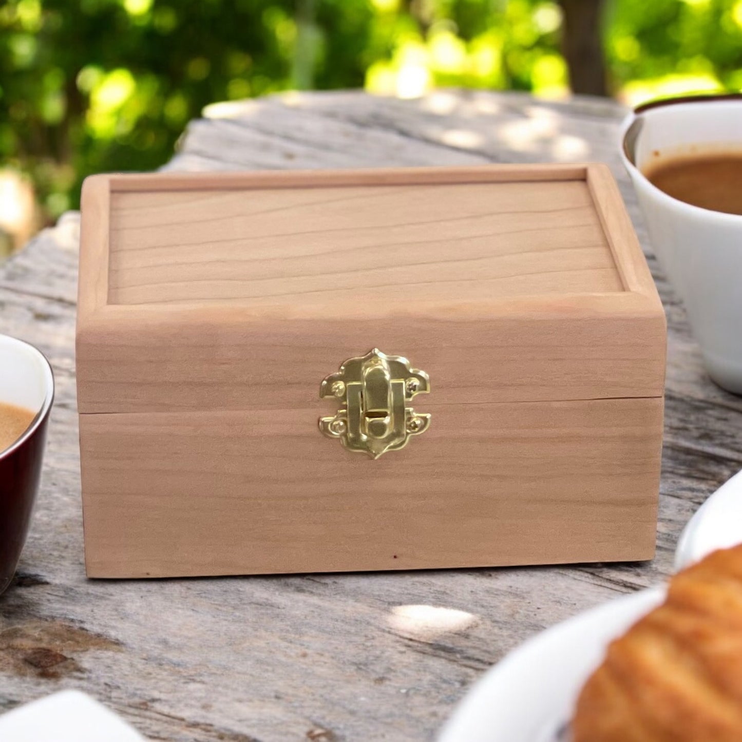 Small Wood Box Unfinished Small Wood Box with Lid Mini Keepsake Box Jewelry Box Small Trinket Box Personalized Gift Box Small Jewelry Box