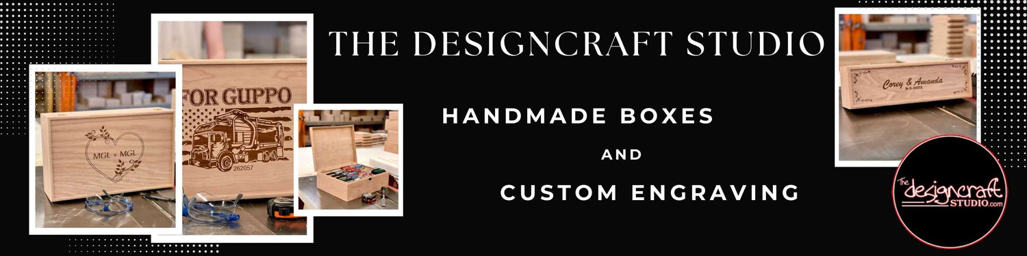Custom Wood Card Deck Box, The Designcraft Studio