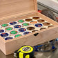 The Designcraft Studio Tea Boxes K-Cup Storage Box | All You Need Is Love And Coffee | Our Classic Handmade Design | The Designcraft Studio | Keurig Storage Idea