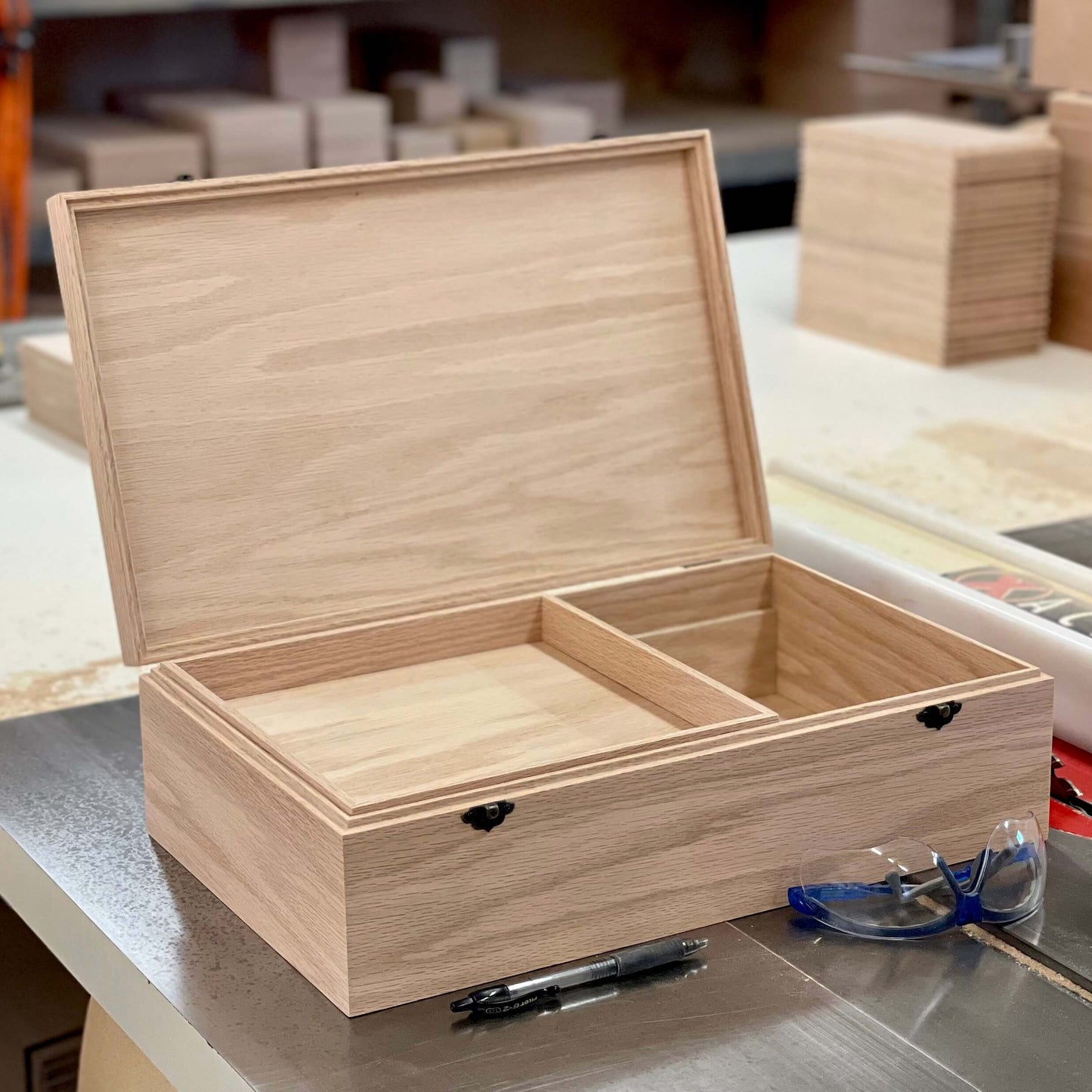 Small Wooden Box Unfinished Wood Box Wood Storage Box Small