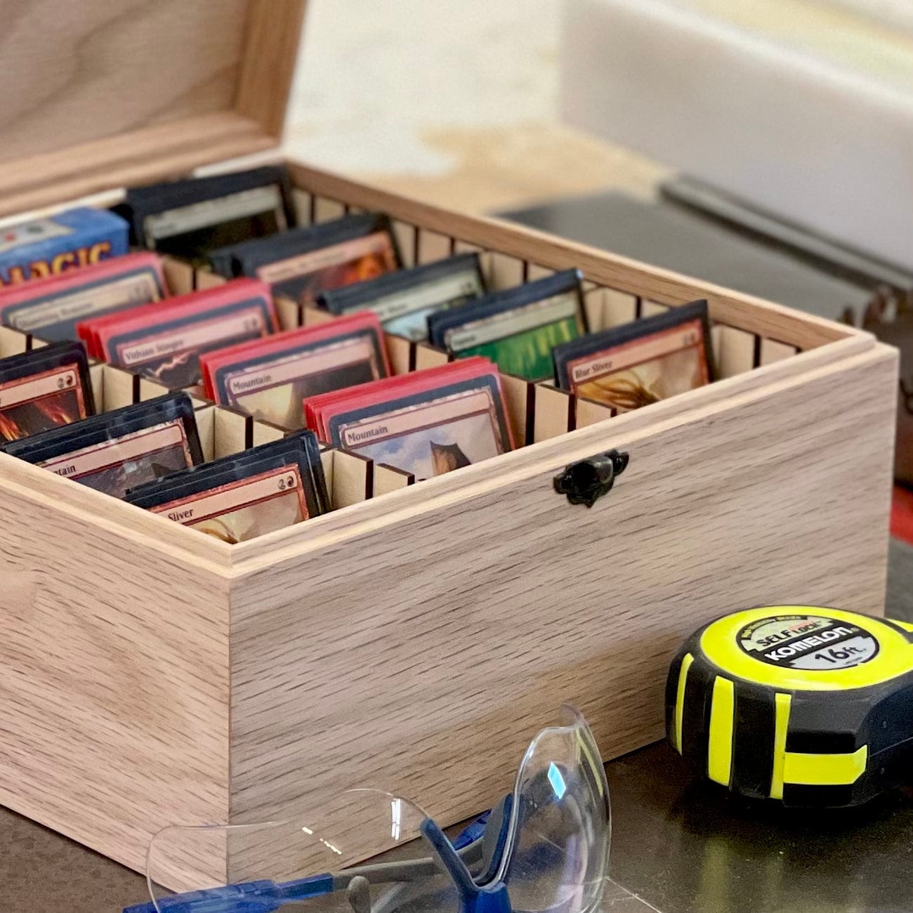 3200ct 4-Row Monster Trading Card Storage Box