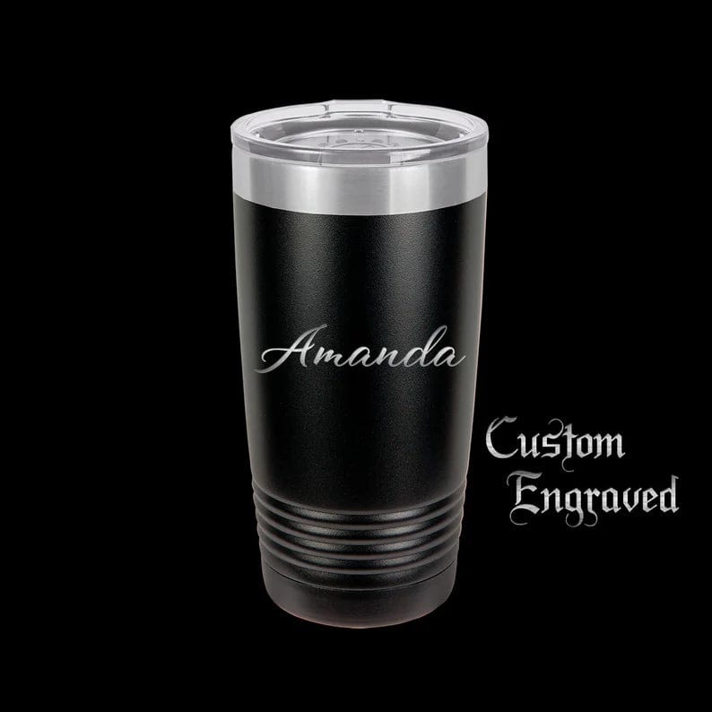 Personalized Stainless Steel Travel Mug Engraved Travel Tumbler